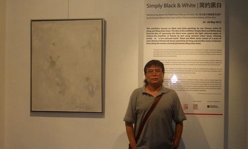 惠州學院王紹軒老師油畫展在新加坡展出