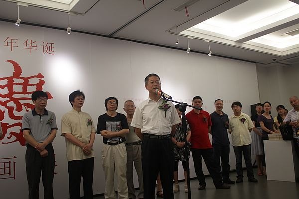 紀(jì)念建校100周年孔六慶工筆花鳥(niǎo)畫(huà)展在錫開(kāi)幕