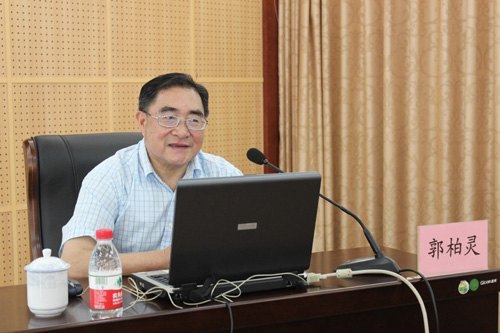 自治區主席院士顧問王穎、郭柏靈來廣西師范學院開展學術交流活動