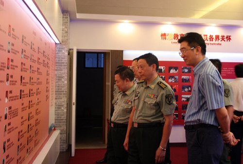 廣東省軍區、惠州軍分區及惠州市民政局領導來訪惠州學院