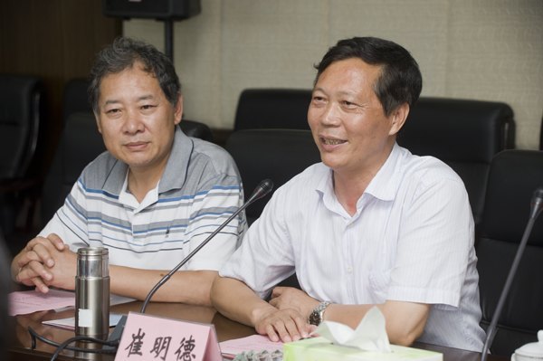 棗莊市山亭區(qū)黨委書記王常勝一行回訪煙臺(tái)大學(xué)