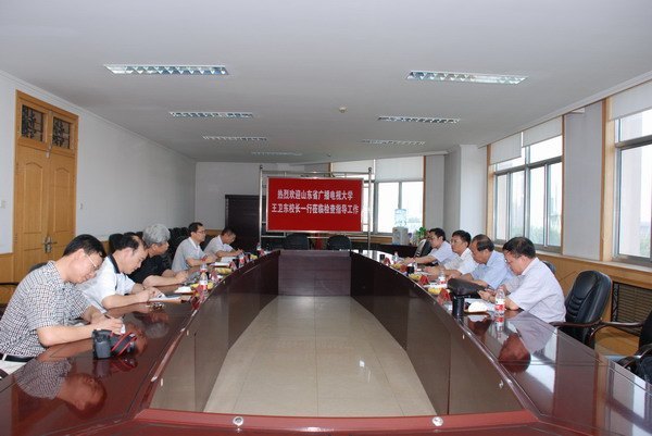 省電大校長(zhǎng)王衛(wèi)東來校檢查工作