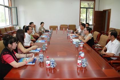 臺灣企業界人士訪問團到訪渤海大學文理學院