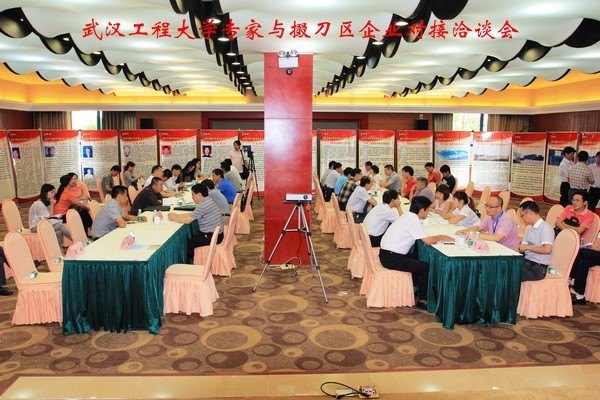 武漢工程大學百名化工專家掇刀行暨協同創新研討會在荊門召開