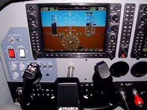濱州學(xué)院首臺塞斯納Cessna-172飛行模擬機運行成功