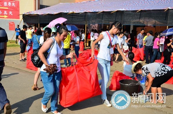 湖南科技大學迎新工作全面展開