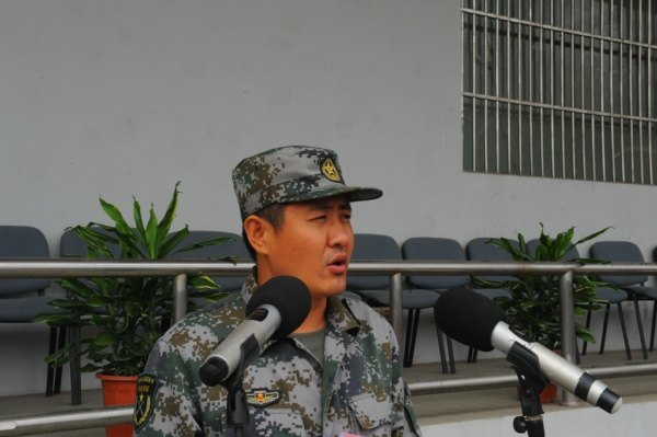南京大學(xué)金陵學(xué)院舉行2012級(jí)新生軍訓(xùn)動(dòng)員大會(huì)