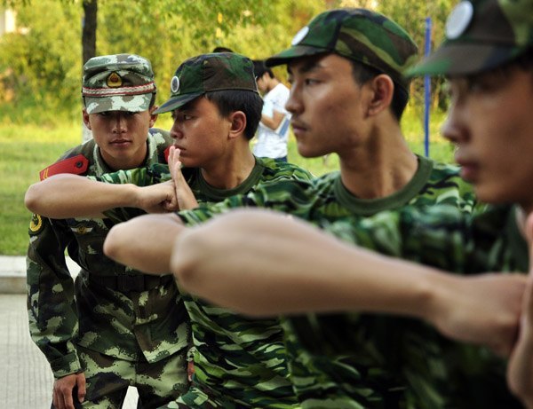 2012級新生軍訓花絮