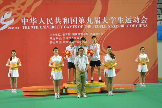 晉中學(xué)院毽球隊在全國第九屆大學(xué)生運(yùn)動會中勇創(chuàng)佳績