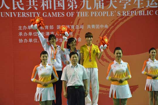 晉中學(xué)院毽球隊在全國第九屆大學(xué)生運(yùn)動會中勇創(chuàng)佳績