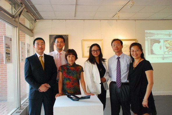 北京城市學(xué)院教師作品赴美國紐約州立大學(xué)布法羅學(xué)院展覽