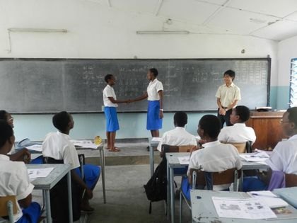 渤海大學布隆迪孔子學院首個中學教育基地開班授課