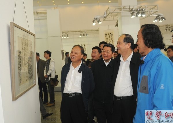 南藝九碩士書法聯(lián)展向百年校慶獻(xiàn)禮