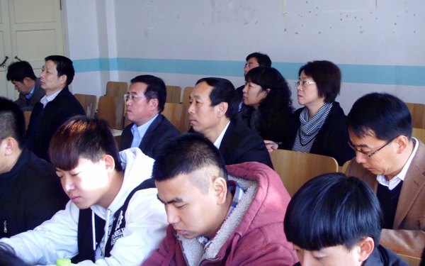 校領導到北海國際學院聽課