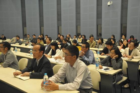 上海市教委副主任陸靖教授來東華大學作專題報告