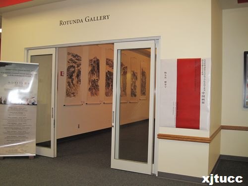 《解安寧山水畫展》、《楊大名花鳥畫展》在美國內(nèi)布拉斯加州林肯大學勝利閉幕