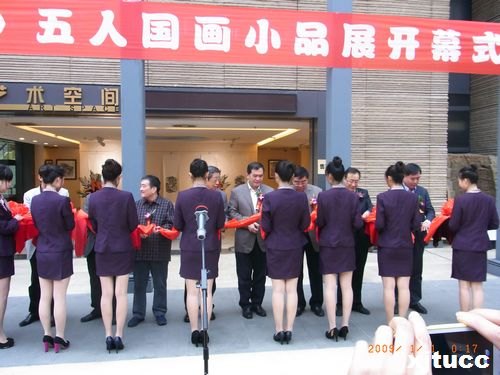 書畫有道—解安寧等五人國畫小品展亮相大唐西市
