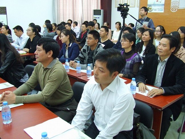 理學院聯合天寧區青龍街道舉辦道德講堂活動