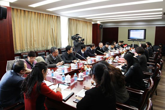 北京建工集團與北京城市學院進行戰略合作會談