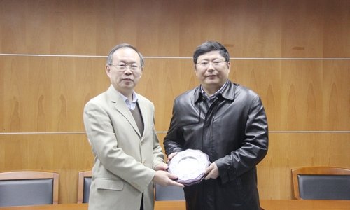 楊海濤書記率隊到佛山科學技術學院考察學科建設及申碩工作