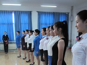 山東旅游職業學院2014年航空服務專業招生面試工作順利完成