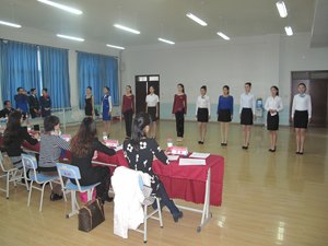 山東旅游職業學院2014年航空服務專業招生面試工作順利完成